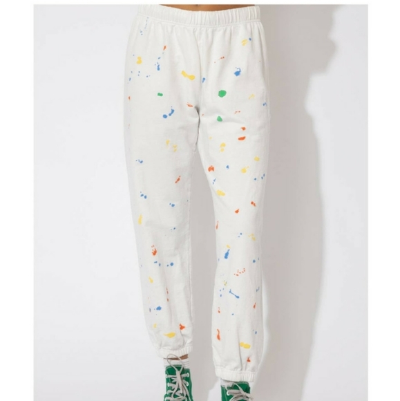 sub_urban riot paint splash sweatpants size small - Picture 4 of 10